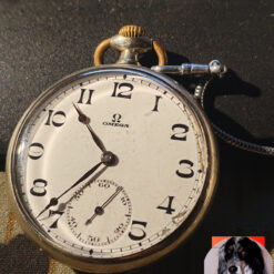 Omega orologio ''cipollone'' acciaio da taschino 1929 - immagine 4