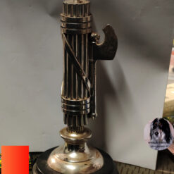 Fascio littorio Imperiale  da scrivania, bronzo nichelato - immagine 3